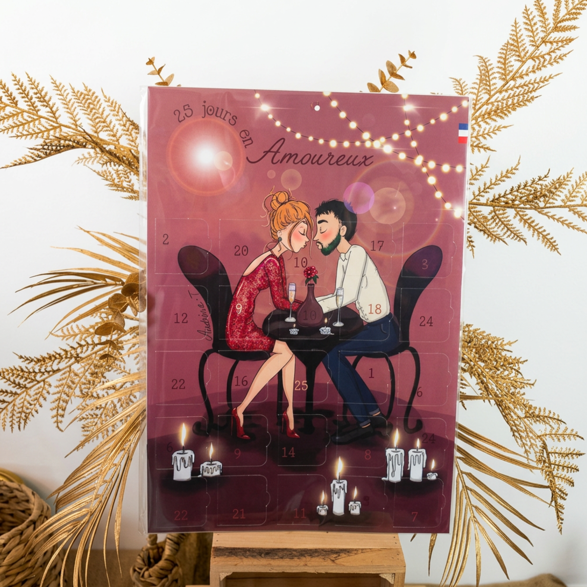 CALENDRIER DES AMOUREUX & CALENDRIER COQUIN 25 JOURS