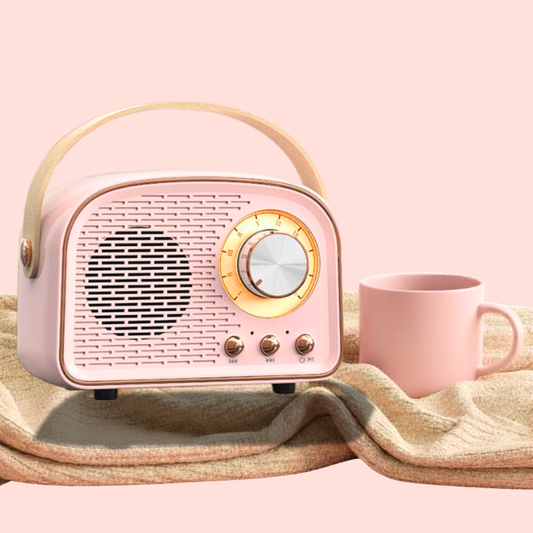 MINI ENCEINTE BLUETOOTH RÉTRO