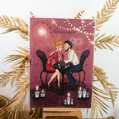 CALENDRIER DES AMOUREUX & CALENDRIER COQUIN 25 JOURS