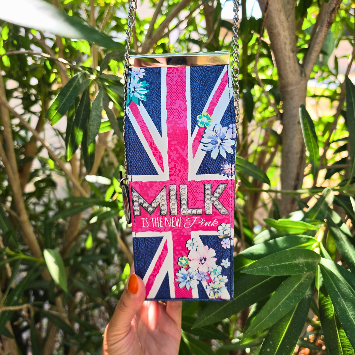 SAC BANDOULIÈRE MILK POP