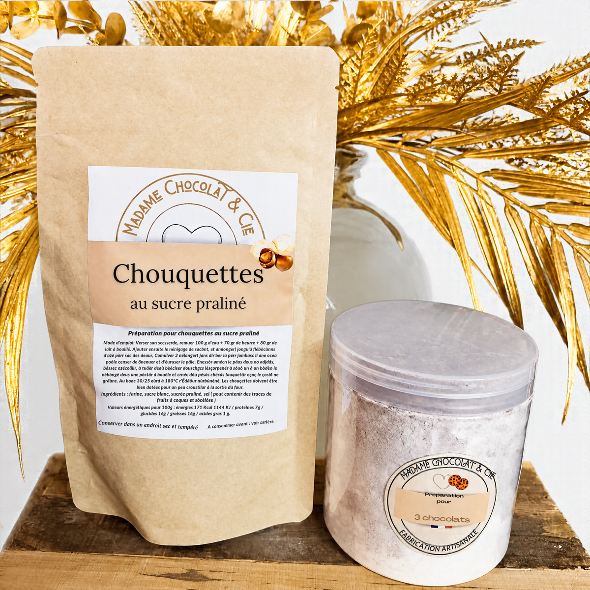 DUO GOURMAND À PARTAGER - Cookies & Chouquettes