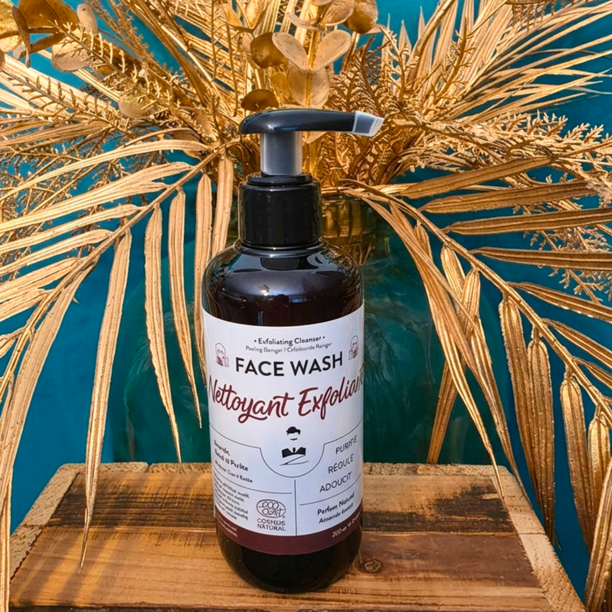 GEL NETTOYANT EXFOLIANT VISAGE