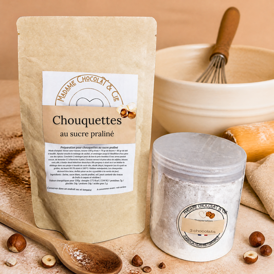 DUO GOURMAND À PARTAGER - Cookies & Chouquettes